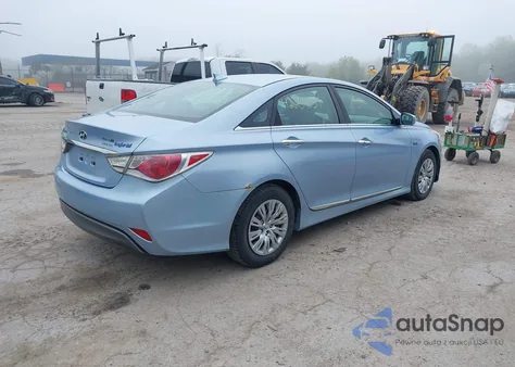 2012 Hyundai Sonata Hybrid from USA, damaged, VIN KMHEC4A41CA044671